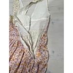 Princess Polly  Floral Print Sleeveless Mini Dress Pink‎ Orange Size 4 Photo 10