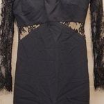 Monique Lhuillier {2}  Elegant Black Lace Bodycon Dress Photo 0