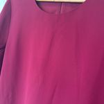 Alfani  Purple‎ Ruffe Sleeve Dress Size 8 Photo 4