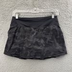 Lululemon  Pace Rival Skirt Skort Incognito Camo Athletic Tennis Women's 4 Photo 1