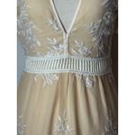 Saylor ‎ Dress Women XS Cream Ivory Floral Lace Embroidered Alexa Mini Cocktail Photo 8