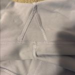 Lululemon Gray High-Waisted Leggings and Crop Top Set Photo 4