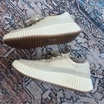 Dolce Vita Dolen Danae Sneakers Ivory Grey Sandstone Size 8.5 Platform Shoes Gray Photo 5