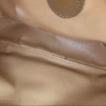 Mark Cross Vintage Tan Leather Rectangular Front Flap Top Zipper Crossbody Bag Photo 86