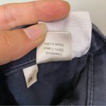 Reformation  Alicia High Rise Straight Leg Button Fly Cargo Pants Navy/Gray Sz 25 Photo 12