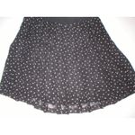 Ralph Lauren New Womens $125 Black White Skirt 12 Pearl Flowy NWT Geometric Nice Photo 5