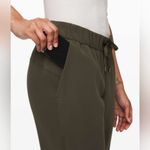 Lululemon  On the Fly Jogger Olive Dark Olive Green‎ Women's Jogger Pants size 8 Photo 6