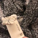 Gimmicks by BKE Gimmicks X BKE‎ Double V Neck Marled Heather Button Sweatshirt Grey Black XS Photo 3