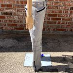 Anthropologie Sanctuary () sporty light grey jeans w/ accents / 31 / EUC Photo 10