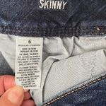 American Eagle  Women's Skinny Jeans Super Stretch‎ Mid Rise Blue Dark Wash 6 Photo 8