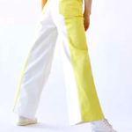 BDG New  High Rise & Wide Leg Color-block, high waisted, wide leg jeans bright Photo 1