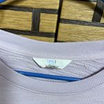 Time And Tru  Lavender Worlds Okayest Mom Sweatshirt Size Medium Photo 4