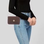 Tory Burch Brown Leather Shoulder Bag Photo 0