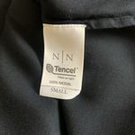 Neu Nomads Black Tencel Shirt Dress Minimalist‎ Sustainable Travel Small Photo 3