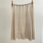 Vanity Fair Vintage Cream 20in Nylon Slip Skirt Photo 1