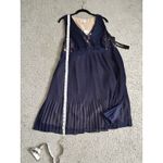 Motherhood Maternity NWT Cocktail Semi-Formal Navy Blue Lace Dress Sz Medium M Photo 6
