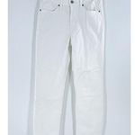 Levi’s White Classic Straight Leg Denim Jeans Size 26 Photo 1