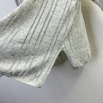 autumn cashmere Cotton by  Sweater Womens Small Gray Oversized Drop Stitch Crew * Photo 12