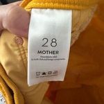 Mother Women’s 28 Hopscotch Honey Rider Ankle Corduroy Jeans Pants Yellow Photo 5