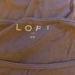 Loft ❤️  Boatneck Lavender Long Sleeve Tee Shirt Top Photo 3