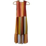 Sundance  Zivah Dress Tasseled Layered Ombre Suite of Sunset Tones Size Small Photo 3