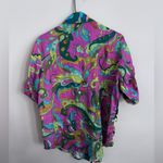 Alemais Yvette Floral Print 100% Linen Shirt US6 NWOT Pink Size 6 Photo 7