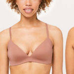 Lululemon Take Shape Bra Size 32C Henna Underwire Stretch Lightweight. Athletic‎ Brown Photo 0