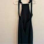 BHLDN  Lennox Halter Open-Back Side-Slit Stretch Crepe Gown Photo 3