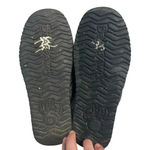 BEARPAW  Puffy Slip-On Slippers Women's Size 10 Non-Slip Black Nylon House Shoes Photo 8