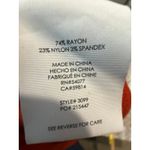 CAbi  Burnt Orange Solid Knit Maxi Skirt 14 Rayon Spandex Blend Elastic Waist Photo 4