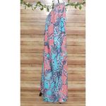 Riviera Sun Caftan Patio Dress Colorful Studded Size Free Plus Paisleys V Photo 4