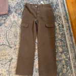ZARA  High Rise Straight Leg Cargo Pant  Photo 4