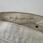 American Eagle  Distressed Boyfriend Shorts in White Photo 3