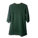Buru Gold and Emerald Green Bib Front A Line Dress NEW Size XS Photo 6