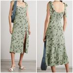 Reformation ๐๐ Twilight Dress ~ Verde Green Floral Print 2P NWOT Photo 9