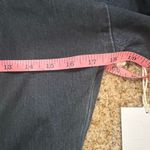 Anthropologie Etica Mira Denim Balloon Sleeve Wrap Mini Dress S NWT Blue Photo 6