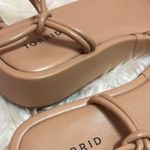 Torrid Tie Ankle Strappy Flatform Sandal Nude. Size 8.5 WW Photo 7