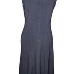 La Perla  Vintage Black Midi Pleated Dress Size: S Photo 0
