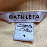 Athleta light yellow mini tennis skirt size 4 Photo 4