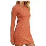 Billabong  Women's COCONUT FLOWERS Dress - Medium Orange Photo 3