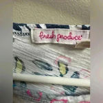 Fresh Produce EUC |  Tropical Print T-Shirt Dress w/ Ruffle | Women’s S/M Photo 1