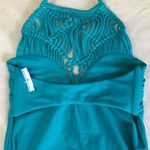 Mikoh ‎ Moorea Turquoise One Piece Swimsuit Photo 3
