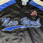 Champion Vintage Y2K Underdawg Sports Gear New York World All American USA Baseball Jersey Sz Medium Photo 2