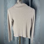 Aritzia  Babaton Traverse Turtleneck Ribbed Sweater Cream Size Small Photo 9