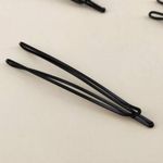 4pc Solid Hair Clip Set Photo 1