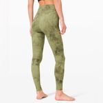 Lululemon EUC Align Pant 28" *Diamond Dye in Vista Green Medium Olive Photo 1