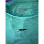 Reebok Lot Of 2 Short Sleeve Tops Small Green Fitted Purple Tee Gym Workout Photo 2