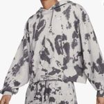 Nike Tie Dye Boxy Crop Hoodie SMALL Photo 0