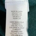 1.State Green Teal Long Sleeve Turtleneck Cutout Pullover Sweater Top Size M Size M Photo 4