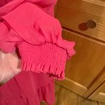 Sofia Jeans by Sofia Vergara Women's Off the Shoulder Dress W/ Blouson Sleeves
・ Pink Size L Photo 5